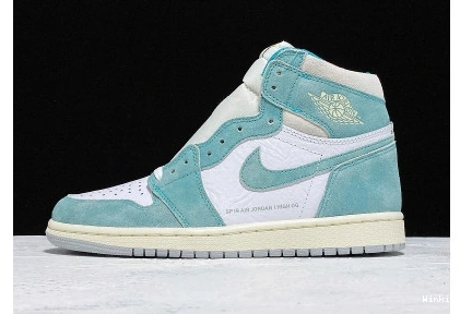 AIR AIR JORDAN RETRO - GREEN' HIGH - 1 OG 555088-311 JORDAN 'TURBO 1125